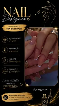 NAIL DESIGN DE UNHAS
