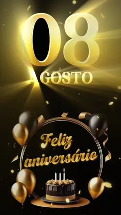 Aniversário🏆8Agosto 