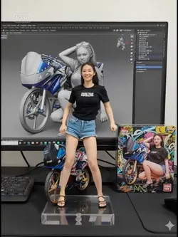 Miniatur joget AI