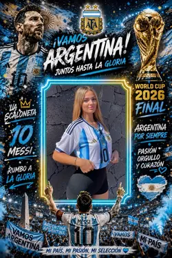 Vamos Argentina 🇦🇷🩵💙