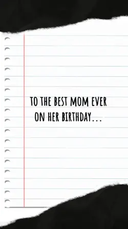 happy bday mom