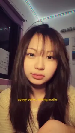 wrong audio
