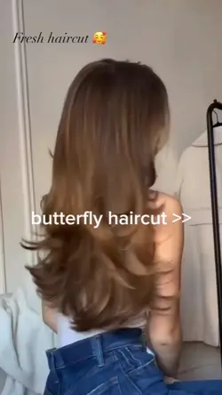 butterfly haircut