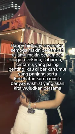 hppy birthday sayang