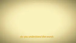 Do you understand