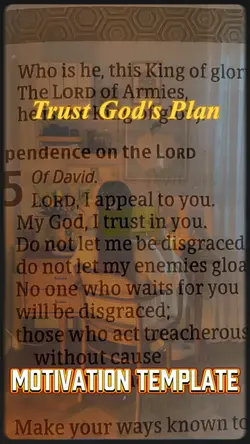 Trust God's Plan