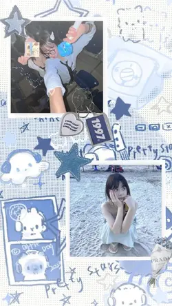 blue cute template 