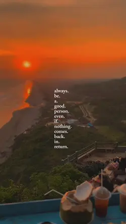 always be a good