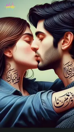 Lover Couple Kissing