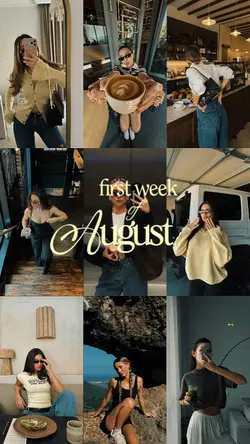 first week of august