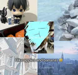 Apples and bananas 😙