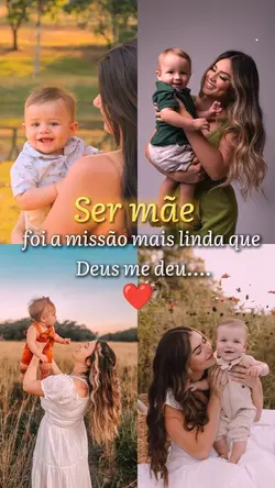 Mãe e filhos amor