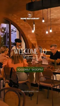 Welcome Restaurant 🧑‍🍳