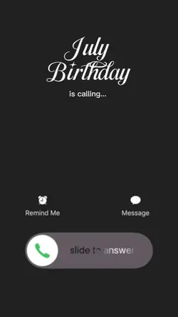 july birthday