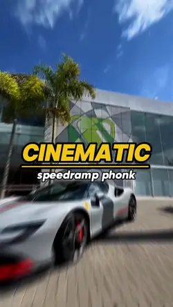 Cinematic speedramp