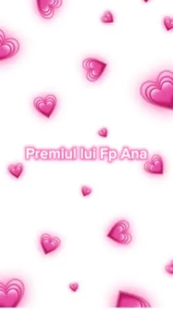 Premiul lui Fp Ana