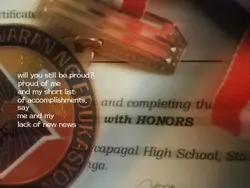 with honors award.