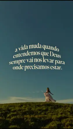 Vídeo com frase