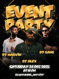 Event Party Gold