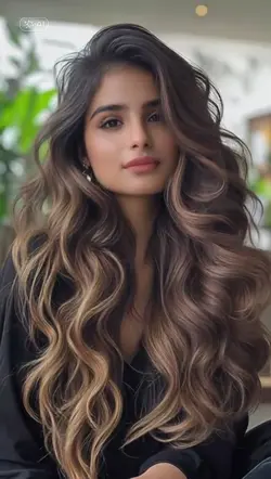 wavy hairstyle 