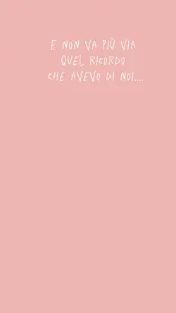 quei ricordi di noi
