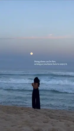 Being alone can be