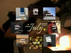 Welcome July 2026