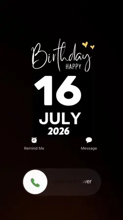 Hbd 16 July 2026