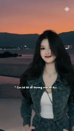 Con bé đó dễ thương 