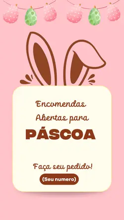 Páscoa encomendas