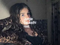 jungle hai aadhi rat