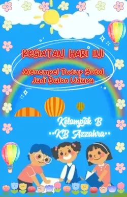 kegiatan menempel