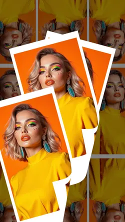 Photo edit template
