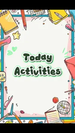 Today Activity Kids