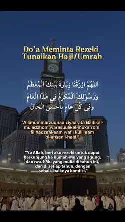 Doa Minta Haji/Umroh