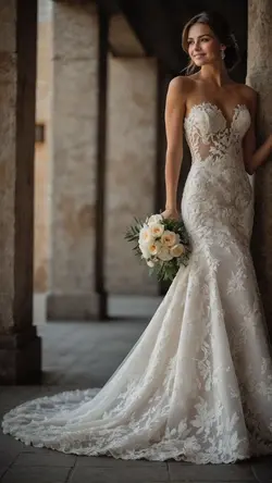 Wedding dress summer