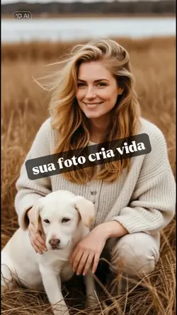 Sua foto cria vida