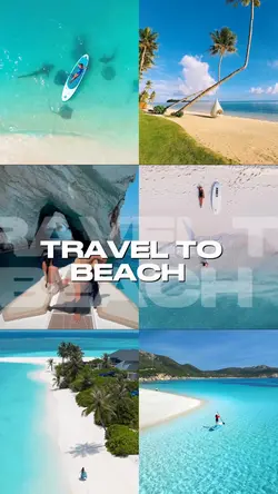 TRAVEL TO BEACH 