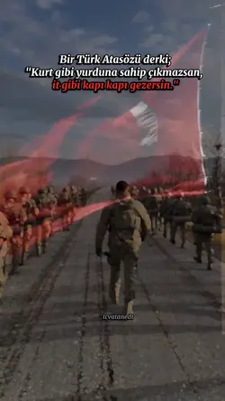 Yurduna sahip çok…
