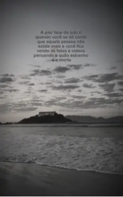 Pior parte do luto 