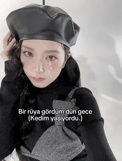 Dün gece.