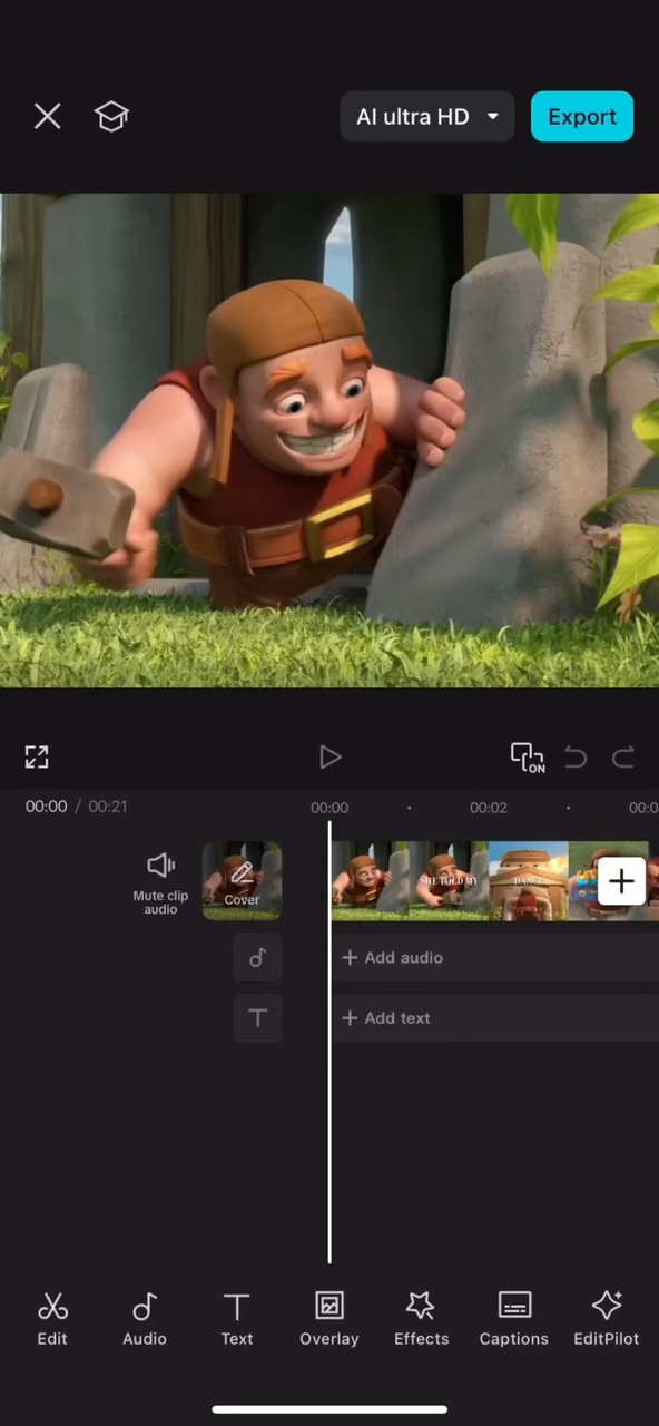 capcut template cover