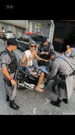 Enquadro da polícia 