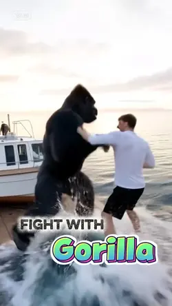 Gorilla combattre