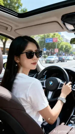 Tạo ảnh AI xe BMW