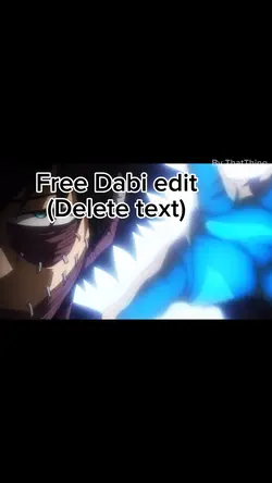 Dabi Edit MHA
