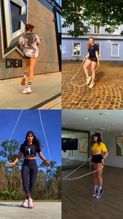 Jump rope skipping 