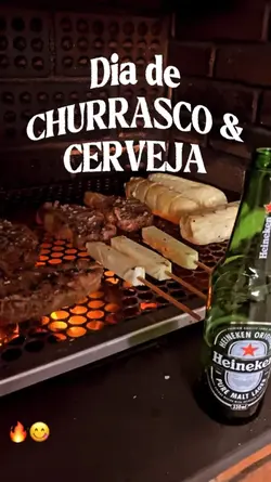 Churrasco e cerveja
