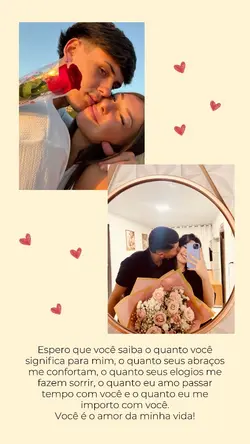 colagem foto casal