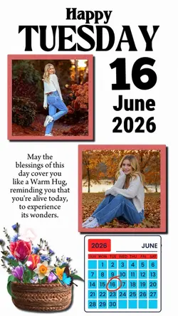 TUESDAY 16 JUNE 2026